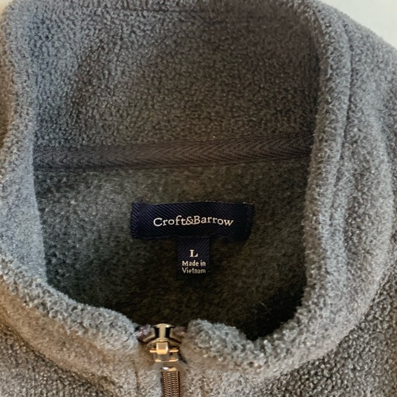 Croft & Barrow Grey Sweater - Picture 2 of 3